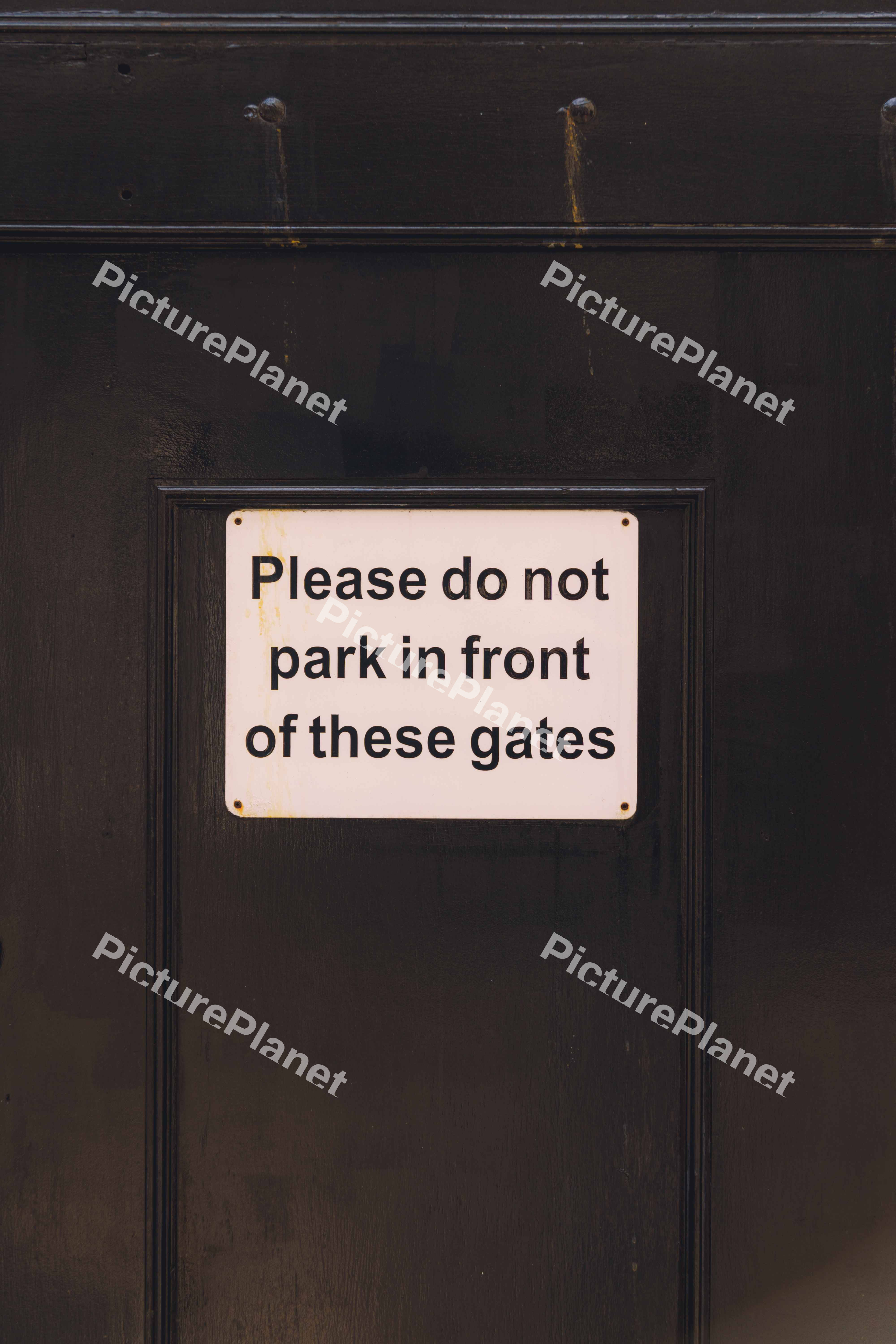 Please Do Not Park